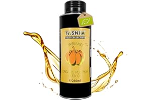 TASNIM Huile de pépins de Courge Bio de Styrie – 100% Pure & Pressée à Froid – Qualité Premium pour la Peau, les Cheveux ou comme Vinaigrette – Riche en Oméga-3 & Oméga-6 – Fabriquée en Autriche