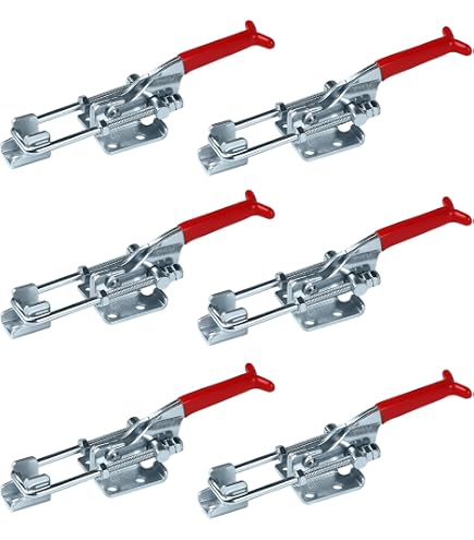 8 Pcs Loquet à Bascule GH-4001 Loquet de Serrage Réglable Penderie 8 Pcs Loquet à Bascule GH-4001 Loquet de Serrage Réglable Penderie