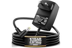 FEDUS ClearTone 9.5V 1A Power Adapter for Casio Piano Electronics Keyboards, Replacement for AD-E95100L, Fits SA-46, SA-47, SA-76, SA-77, CTK-240, CTK-1100, CTK-1150, CTK-1200, 2 meter Extra Long Cord