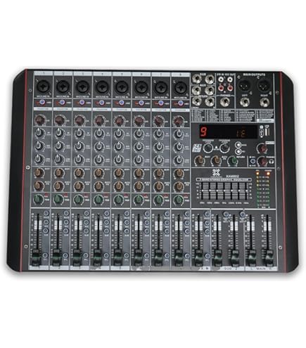Alto ZMX862 6-Channel Compact Mixer (Black) : Amazon.in: Musical