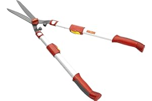 Outils Wolf | CISAILLE À Haies TÉLESCOPIQUE | Tête de Coupe allégée |OH75T