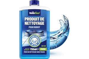 WOLDOCLEAN Concentré de nettoyage des sols pour Robot Aspirateur - compatible avec Roborock, Tineco, iFloor, etc. 25oz pour 75-150 utilisations