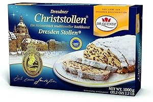 DR. QUENDT Christstollen echter Dresdner 1000g ++DDR Traditionsprodukt und Ossi Kultprodukt