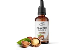 Smakdroppar smakdroppar utan kalorier – smakdroppar för kvart, jogurt, gröt etc. – aromdroppar för sötma – Wehle Sports 50 ml