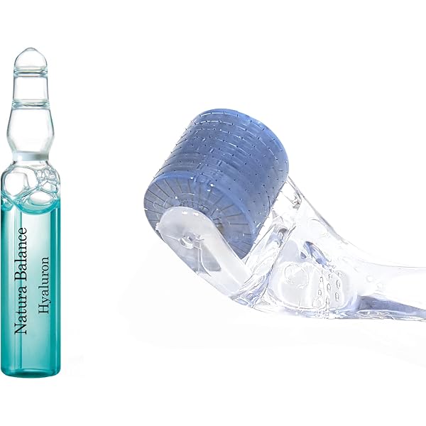Soleneva Microneedling Set – Feuchtigkeit & Anti-Aging Serum Mit Hyaluronsäure Für Strahlende Haut | Mikroinfusion Gesichtspflege