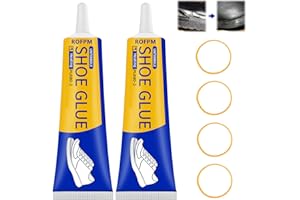 ROFPM Colla Per Scarpe, 120g Colla Forte per Scarpe, Colla Scarpe Professionale, Adesivo per scarpe di riparazione rapida adatto a vari tipi di suole per scarpe