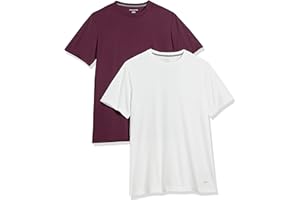 Amazon Essentials Koszulka Active Performance Tech Mężczyźni 2-pack Performance Tech T-shirt (2 w zestawie)