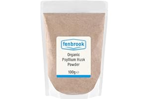 Organic Psyllium Husk Powder 100g | Certified Organic by Fenbrook Organic