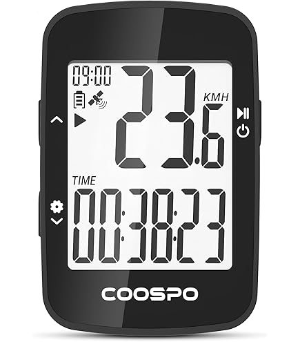 Yongness 2,4-Zoll-Fahrradcomputer, kabelloser Kilometerzähler, Multifunktions-IPX7 wasserdicht, GPS-Tachometer, geeignet für Mountainbikes, Rennräder, Rennräder
