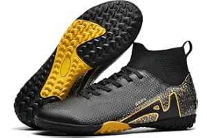 Kmrlofiy Botas de Fútbol Hombre Zapatillas De Fútbol Profesionales Spike Aire Libre Zapatos de Fútbol Atletismo Training Calzado de Fútbol Hombre Niños