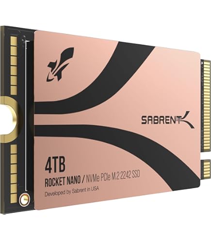 Transcend 1TB M.2 NVMe SSD 2242 PCIe Gen4x4 MTE410S (Max Read