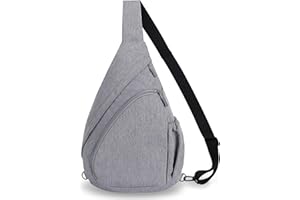 HUA ANGEL Brusttasche Crossbody Bag Damen Stylisch Breiter Gurt Leichter Rucksack Damen Wasserdicht Klein UmhäNgetasche FüR Jungs MäDchen Outdoor-Reisen Sportlich Arbeit Laufen