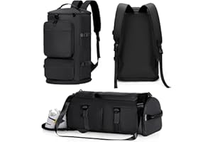 Borsa da Palestra per Uomini e Donne, Borsone Sportivo, Zaino da Viaggio, Weekender, Borsa da Notte con Scomparto per Scarpe - MIYCOO