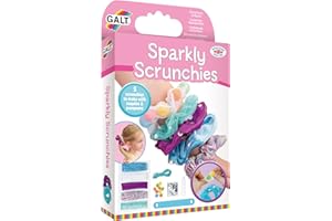 Galt Toys, Sparkly Scrunchies, Craft Kits for Kids, Ages 5 Years Plus