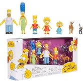 The Simpsons 175394 Simpsons 6 cm Aksiyon Fig&uuml;rleri &Ccedil;oklu Pakette Fig&uuml;rler Paketi, Renkli, 6 cm