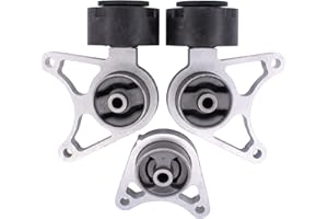 HouYeen Rear Diff Mount Differential Mounting Kit for L-and Rover Freelander I L314 1998 – 2006 Center Right Left Bush Set of 3