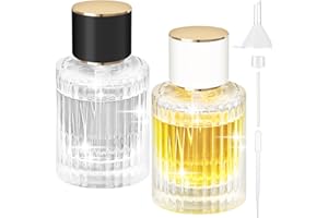 Ysimple 2 x rozpylacz do flakonu perfum, puste butelki, butelki perfum, do wielokrotnego napełniania, dla kobiet lub dziewcząt (50 ml)