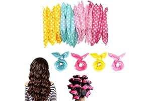 JZK 24 wałki do włosów bez pianki termicznej do długich i średnich włosów, miękkie wałki do włosów z gąbki do spania dla dzieci i kobiet, wałki do spania, do spania w rolkach, narzędzia do stylizacji