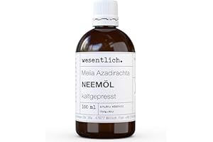 ‎WESENTLICH. wesentlich. Neemöl kaltgepresst 100ml - 100% reines Öl (Melia Azadirachta)