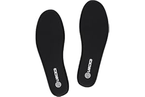 LARGERED Semelles Chaussures 2 Paires Confort Semelle Memoire de Forme Offrant de Absorption des Chocs et Amortissantes pour Homme Femme