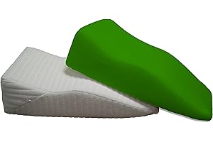 Dukal | Bezug für Beinruhekissen/Venenkissen | Maße: 40x70 cm | aus hochwertigem DOPPEL-Jersey | 100% Baumwolle | Farbe: apfelgrün