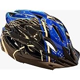 Hattrick KS 25 bisiklet kask siyah mavi