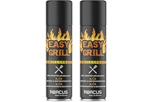 ABACUS® Trennspray Grill, Grillspray, Antihaftspray, Antihaft-Trennspray, Grilltrennspray, Grillrostspray, Anti-Haft Grillspray, Grill-Trennspray – Trennspray Grill 2X 200 ml (7624)