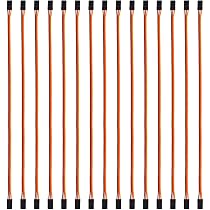 Lewttyer 3 Pin Cavo Di Prolunga Per Servo, Maschio A Femmina, 60 Core 22 Awg Jr Cavo Per Rc, Per Aerei Remoti (300 M/11,8 In 15 Pezzi