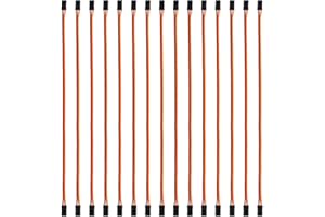 Lewttyer Rc Servo Verlängerungskabel 3 Pin Stecker Male To Female 60 Core 22Awg Jr Servoverlängerung Servokabel Für Fernsteuerungsflugzeuge(300Mm/11.8In-15Pcs)