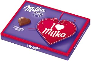 Milka I Love Milka pralinés nöt-nougat-kräm