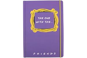 Half Moon Bay Notizbuch A5 Friends One with The, mehrfarbig