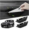 Ruiya Compatible with Jeep Wrangler JL 2018-2024/Gladiator JT 2020-2024 Car Door Handle Storage Box, 2 Pieces Container Organiser Tray Central Console Glove Tray Wrangler Accessories