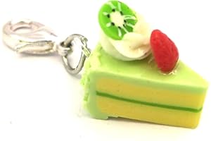 SCHMUCK-STADT Kuchen Anhänger/Charm Modeschmuck für Armband oder Kette