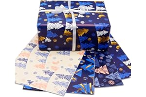 FEBIO Carta Regalo Natale Elegante - confezioni natalizie/carta da regalo natalizia vintage/Elegant Gift Card/Holiday Present Kit