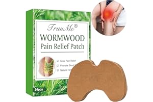 TruuMe 24 Stück Pain Relief Patch Knie, Wellness Patches Knie, Pain Relief Patch für Knie, Schmerzpflaster Knie, Kniepflaster Gegen Arthrose, Wermut-Schmerzlinderungspflaster für Knie, Rücken, Nacken