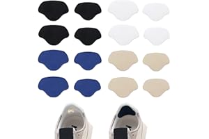 XCSJ 8 Paire Autocollants à Talons Chaussure Patchs De Réparation De Trous Patch Talon Autocollant Patch Autocollant Talon De Chaussure Protection Talon Pour Chaussures Pour Plupart Des Types Chaussures