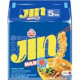 OTOKI Jin Ramen 5er Pack | Koreas beliebtester Ramen – Perfekt für Ramen-Einsteiger | Mild & aromatisch, in nur 3 Minuten fer