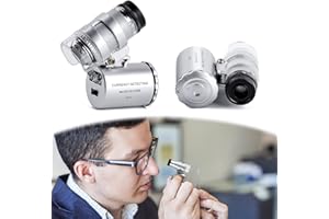 TENG HONG HUI Mini 60x Led Mikroskop Uv Beleuchtetes Taschenmikroskop Tragbares Juwelierlupe Kaufen Lupe Mikroskop 60-fache Handlupe Für Juwelier Einstellbare Lupe Metall Mikroskop Einstellbare Lupe Mit Uv-licht