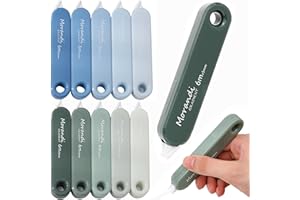 BetterJonny 10 PCS White Out Tapes, Tape Roller Instant Correction Tape Mini Whiteout Tape Set Cute Correction Rollers Aesthetic Stationery for Students Office Workers Home School Stationery Supplies