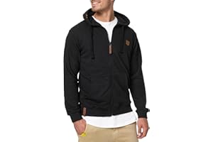 Indicode Herren Braidwood Kapuzensweatjacke | Hoodie Kapuzenpullover Pullover für Männer