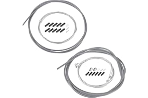 X AUTOHAUX Bike Shifter Derailleur Cable and Brake Cable Housing Kit