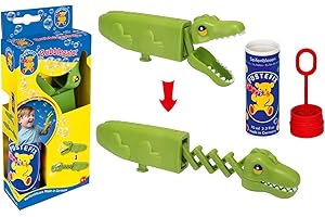 Pustefix Bulles de Savon Bubullegator Anniversaire Enfant, Multicolore