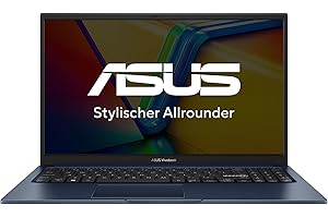 ASUS Vivobook 15 laptop | wyświetlacz 15,6" Full-HD 16:9 IPS | Intel i5-1335U | 16 GB RAM | 512 GB SSD | Intel Iris Xe | Windows 11 | klawiatura QWERTZ | niebieski (Quiet Blue)