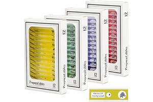 KELISTINY Plastic Prepared Microscope Slides Specimen 48Pcs Insects Plants Animals Flowers Sample Biological Specimen, Stereo Microscopes Slide for Kids Children Students Enlighten Education Science Programs