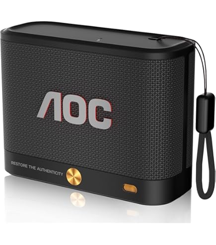 Edifier ES60 Altoparlante Bluetooth 5.4 Nero - 34W, Impermeabile IP66, Batteria 9h, Luce LED E App