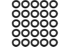 Briny River 200 Pezzi Di O-ring In Gomma Da 3 Mm Di Diametro Interno X 6 Mm Di Diametro Esterno X 1,5 Mm Per Elettrodomestici Motori Utensili Auto