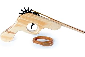 FUNTIME GIFTS Pistola Spara Elastici Un Giocattolo Vintage Che Non Passa mai di Moda!
