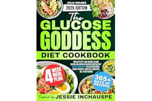 The Glucose Goddess Diet Cookbook: 365 Days of Low-Sugar, Blood Sugar-Balancing Recipes Inspired by Jessie Inchauspé to Cut Cravings, Boost Energy, and Feel Amazing All Year Round