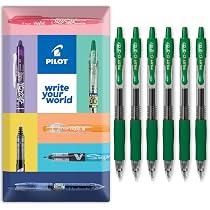 PILOT G-2 Penna A Inchiostro Gel Retrattile - Punta 0,7 Mm - Confezione Da 6 Pezzi