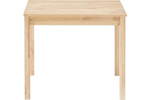 ‎ROBAS LUND Robas Lund Tisch Esszimmertisch Massivholz Kernbuche, Alfons BxHxT 70 x 76 x 70 cm, Natur